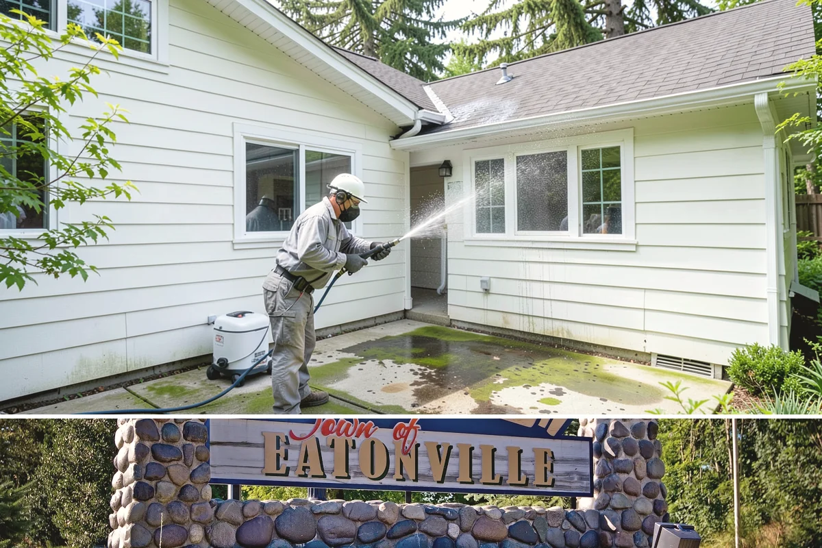 Bar & Restaurant Patio Cleaning in Eatonville, Pierce County, WA - A thorough spring cleaning readies patios for peak outdoor dining, with regular touch-ups through the summer season.