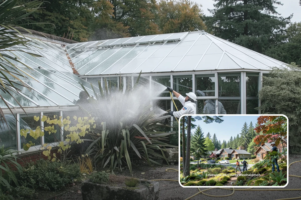 Bar & Restaurant Patio Cleaning in Edgewood, Pierce County, WA - Breaks down grease and sugar ground into patio surfaces