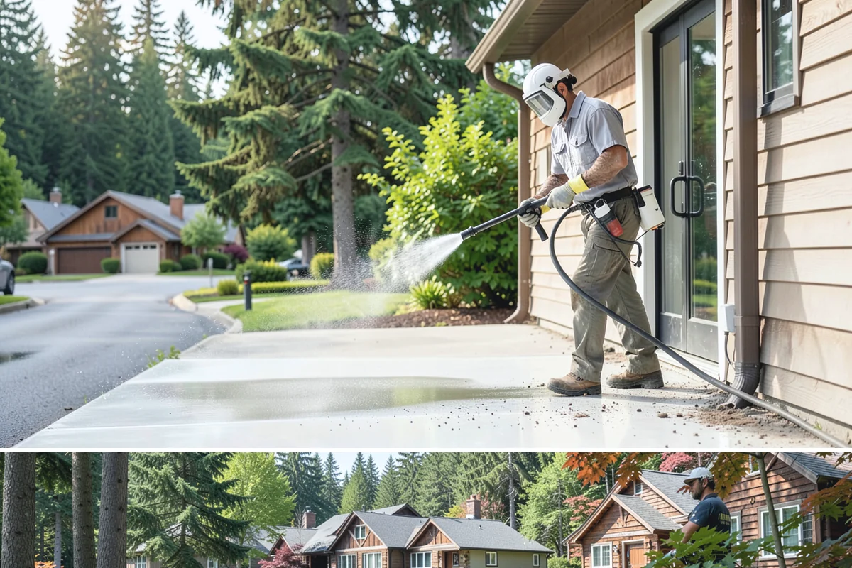 Bar & Restaurant Patio Cleaning in Edgewood, Pierce County, WA - A thorough spring cleaning readies patios for peak outdoor dining, with regular touch-ups through the summer season.