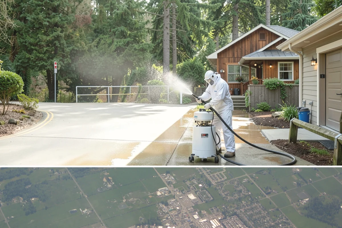 Bar & Restaurant Patio Cleaning in Enumclaw, King County, WA - A thorough spring cleaning readies patios for peak outdoor dining, with regular touch-ups through the summer season.