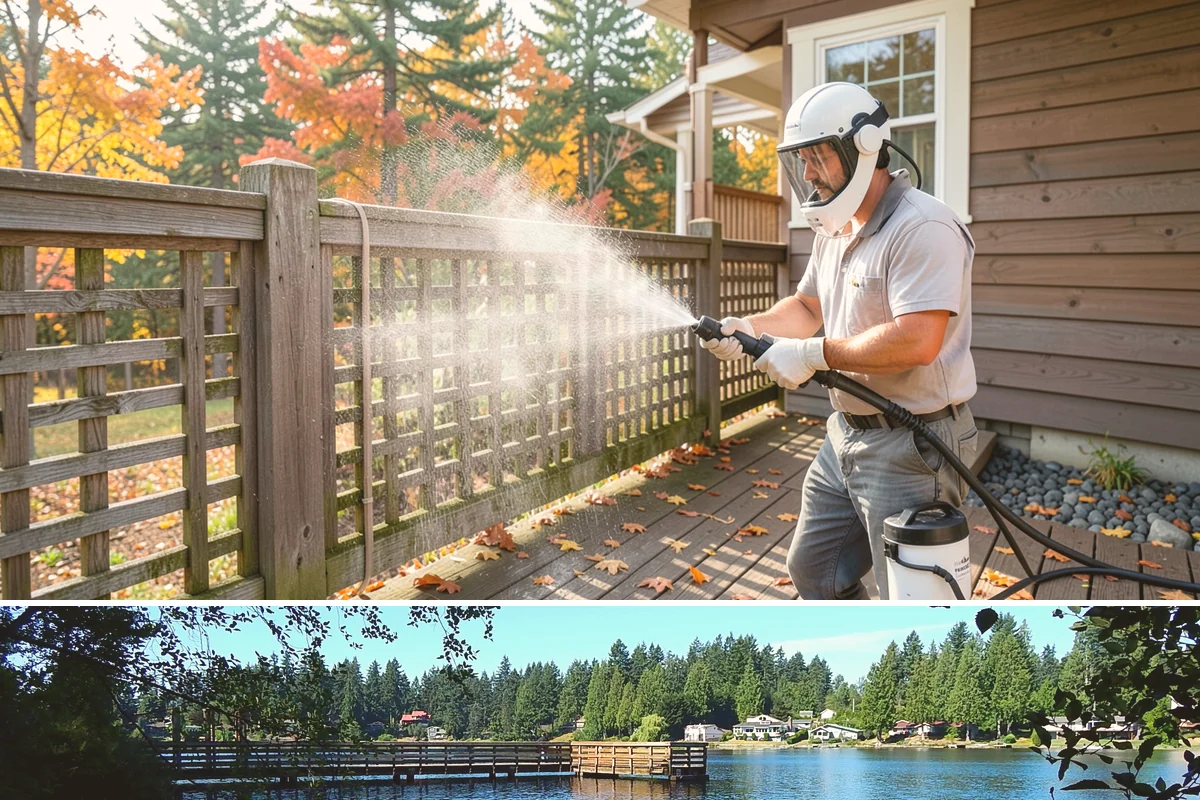 Bar & Restaurant Patio Cleaning in Federal Way, King County, WA - A thorough spring cleaning readies patios for peak outdoor dining, with regular touch-ups through the summer season.