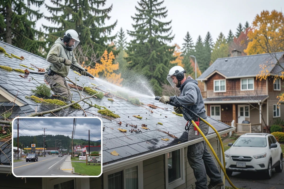 Bar & Restaurant Patio Cleaning in Granite Falls, Snohomish County, WA - Breaks down grease and sugar ground into patio surfaces