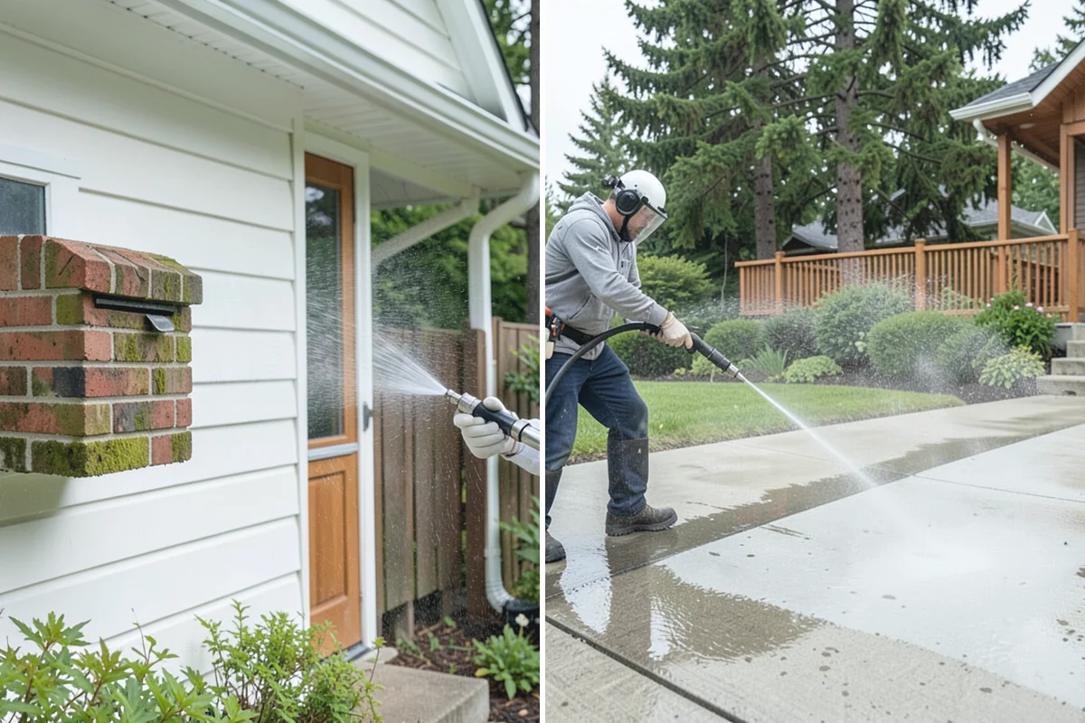 Bar & Restaurant Patio Cleaning in Granite Falls, Snohomish County, WA - Pre-treat greasy zones and around table and bar areas