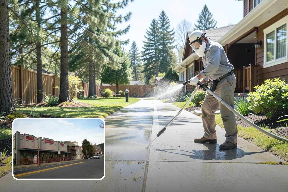 Bar & Restaurant Patio Cleaning in Issaquah, King County, WA - Breaks down grease and sugar ground into patio surfaces