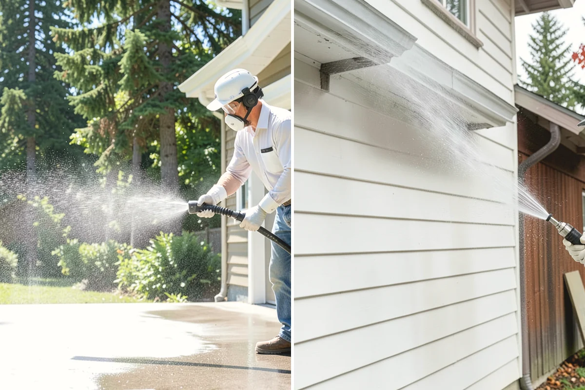 Bar & Restaurant Patio Cleaning in Issaquah, King County, WA - Pre-treat greasy zones and around table and bar areas