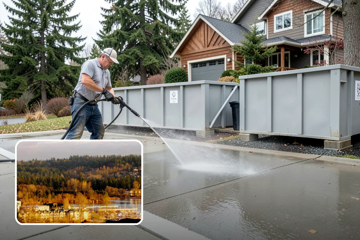 Bar & Restaurant Patio Cleaning in Kenmore, King County, WA - Breaks down grease and sugar ground into patio surfaces