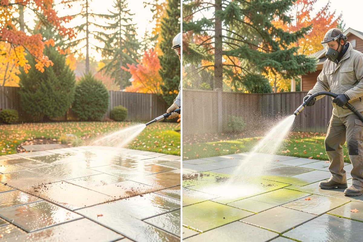 Bar & Restaurant Patio Cleaning in Kirkland, King County, WA - Pre-treat greasy zones and around table and bar areas