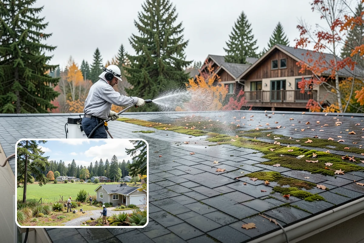 Bar & Restaurant Patio Cleaning in Lyman, Skagit County, WA - Breaks down grease and sugar ground into patio surfaces