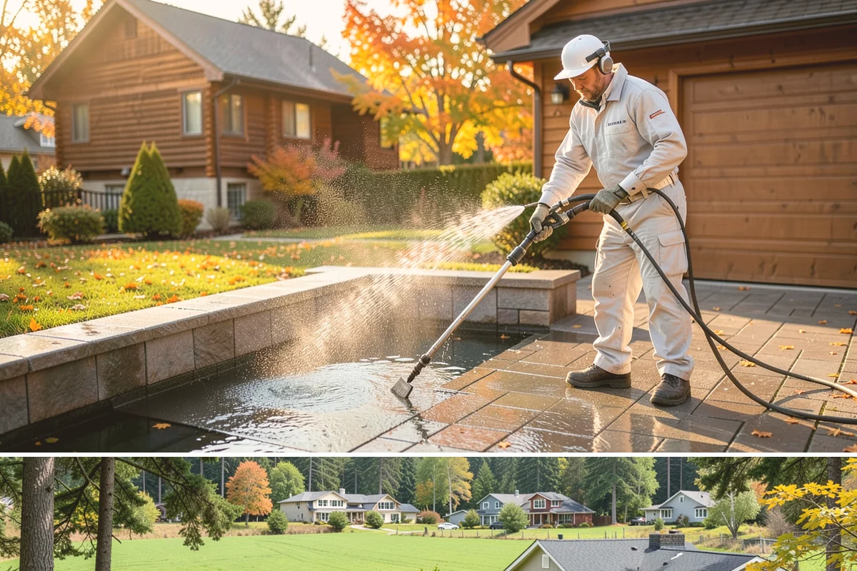 Bar & Restaurant Patio Cleaning in Lyman, Skagit County, WA - A thorough spring cleaning readies patios for peak outdoor dining, with regular touch-ups through the summer season.