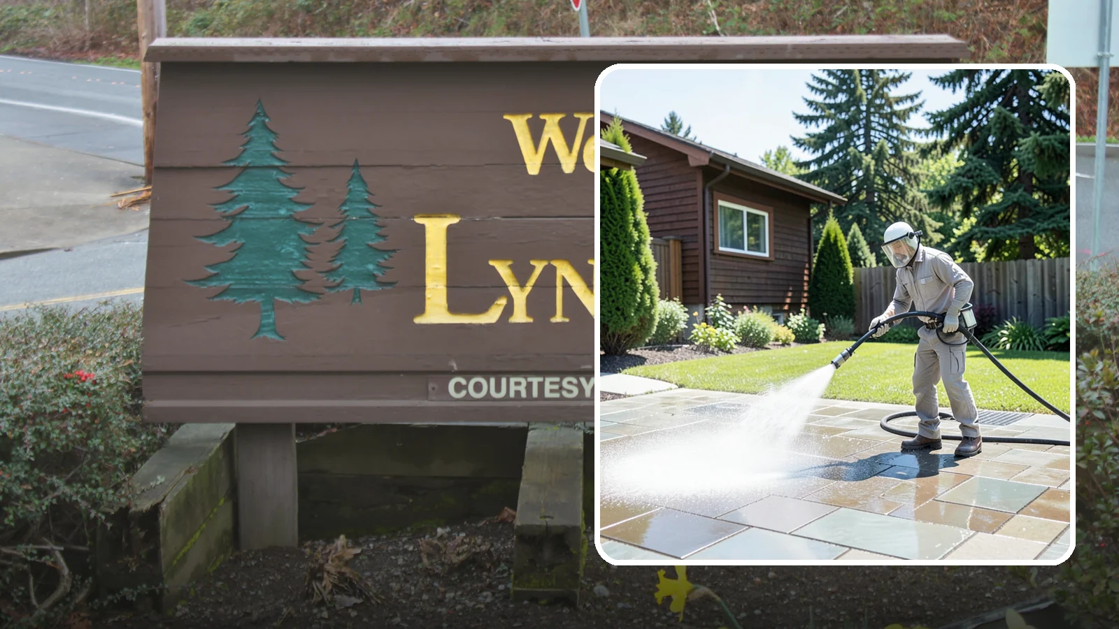 Bar & Restaurant Patio Cleaning in Lynnwood, Snohomish County, WA - Deep patio cleaning for bars and restaurants that removes grease, food spills, gum, and algae from the outdoor dining areas...
