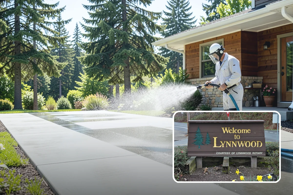 Bar & Restaurant Patio Cleaning in Lynnwood, Snohomish County, WA - Breaks down grease and sugar ground into patio surfaces