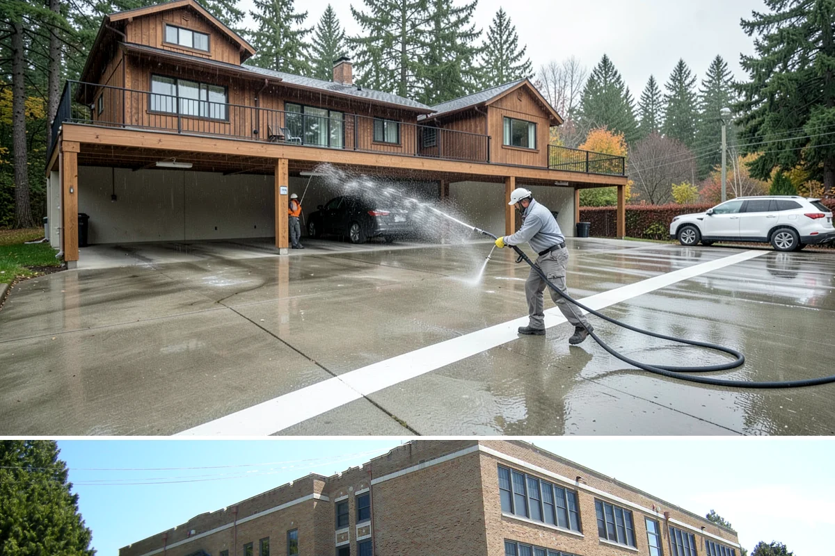 Bar & Restaurant Patio Cleaning in Maple Valley, King County, WA - A thorough spring cleaning readies patios for peak outdoor dining, with regular touch-ups through the summer season.