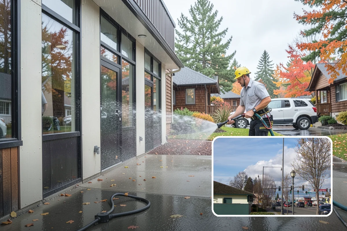 Bar & Restaurant Patio Cleaning in Marysville, Snohomish County, WA - Breaks down grease and sugar ground into patio surfaces