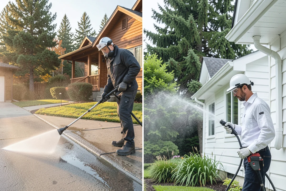 Bar & Restaurant Patio Cleaning in Marysville, Snohomish County, WA - Pre-treat greasy zones and around table and bar areas