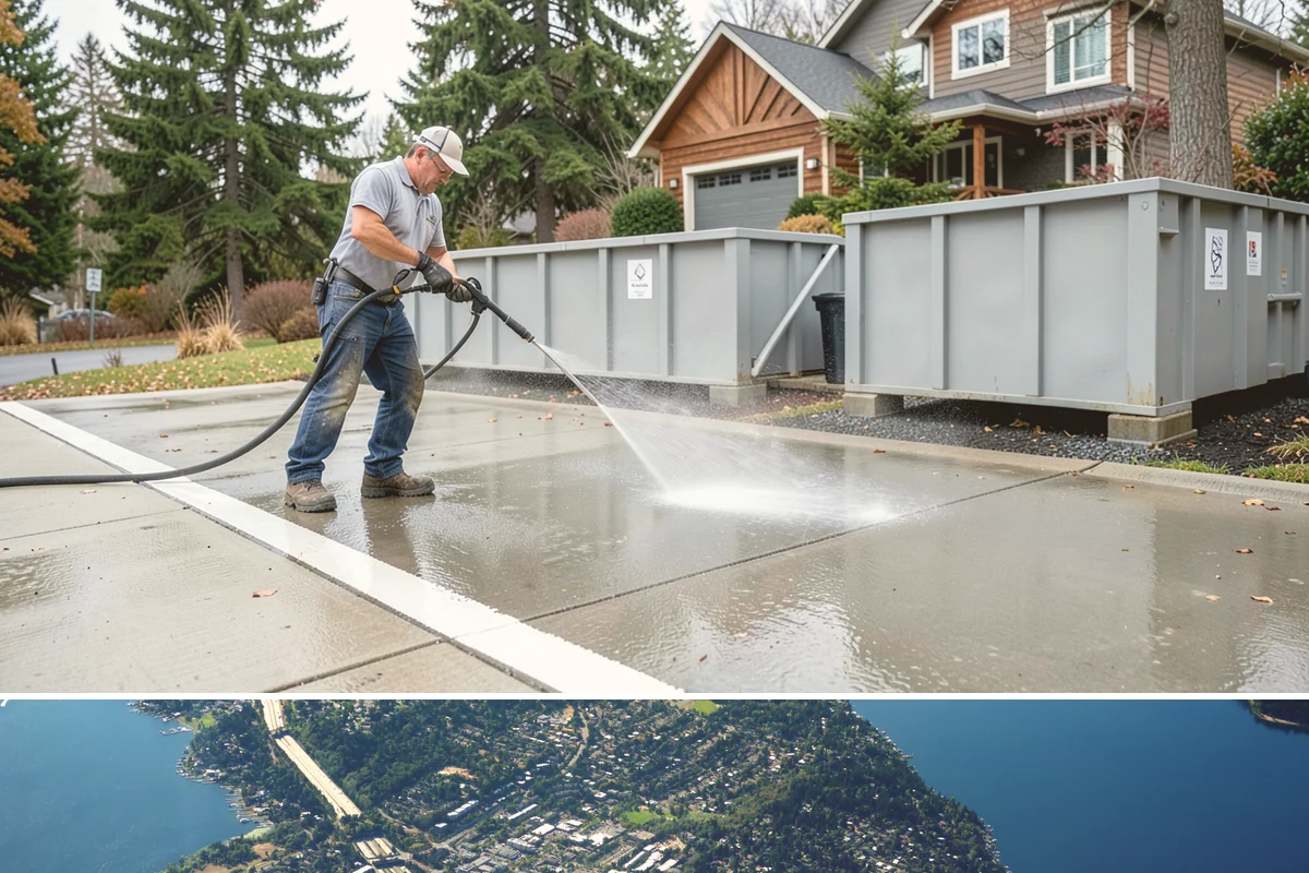 Bar & Restaurant Patio Cleaning in Mercer Island, King County, WA - A thorough spring cleaning readies patios for peak outdoor dining, with regular touch-ups through the summer season.