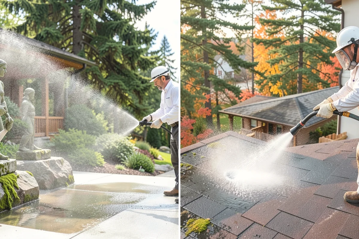 Bar & Restaurant Patio Cleaning in Mill Creek, Snohomish County, WA - Pre-treat greasy zones and around table and bar areas
