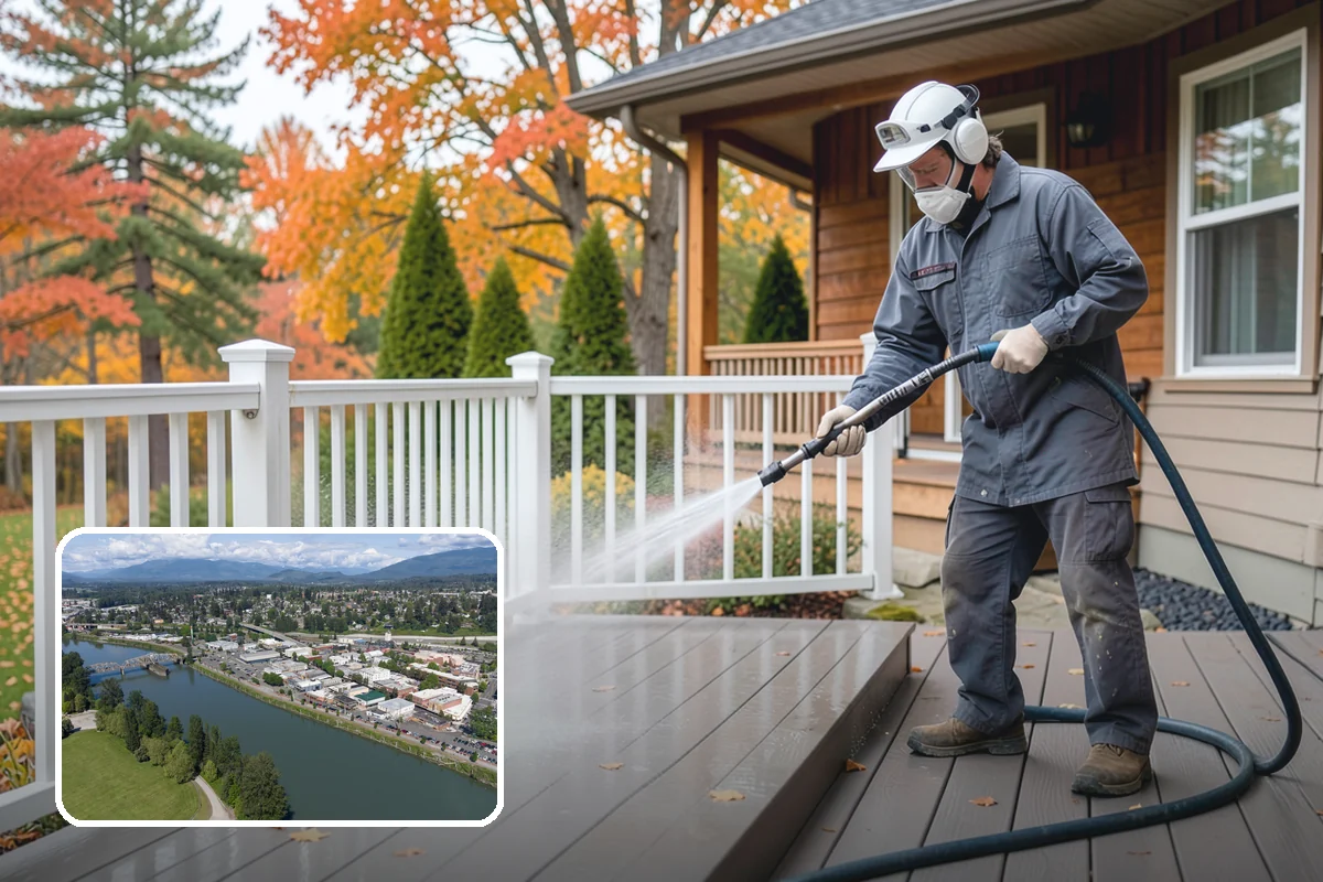 Bar & Restaurant Patio Cleaning in Mount Vernon, Skagit County, WA - Breaks down grease and sugar ground into patio surfaces