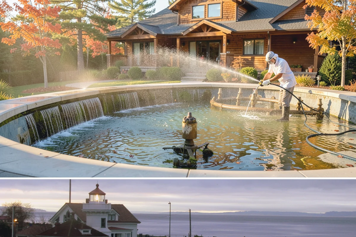Bar & Restaurant Patio Cleaning in Mukilteo, Snohomish County, WA - A thorough spring cleaning readies patios for peak outdoor dining, with regular touch-ups through the summer season.
