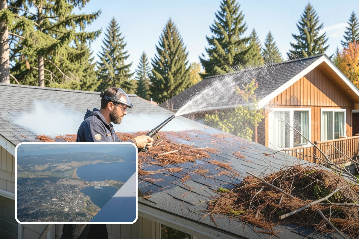 Bar & Restaurant Patio Cleaning in Oak Harbor, Island County, WA - Breaks down grease and sugar ground into patio surfaces