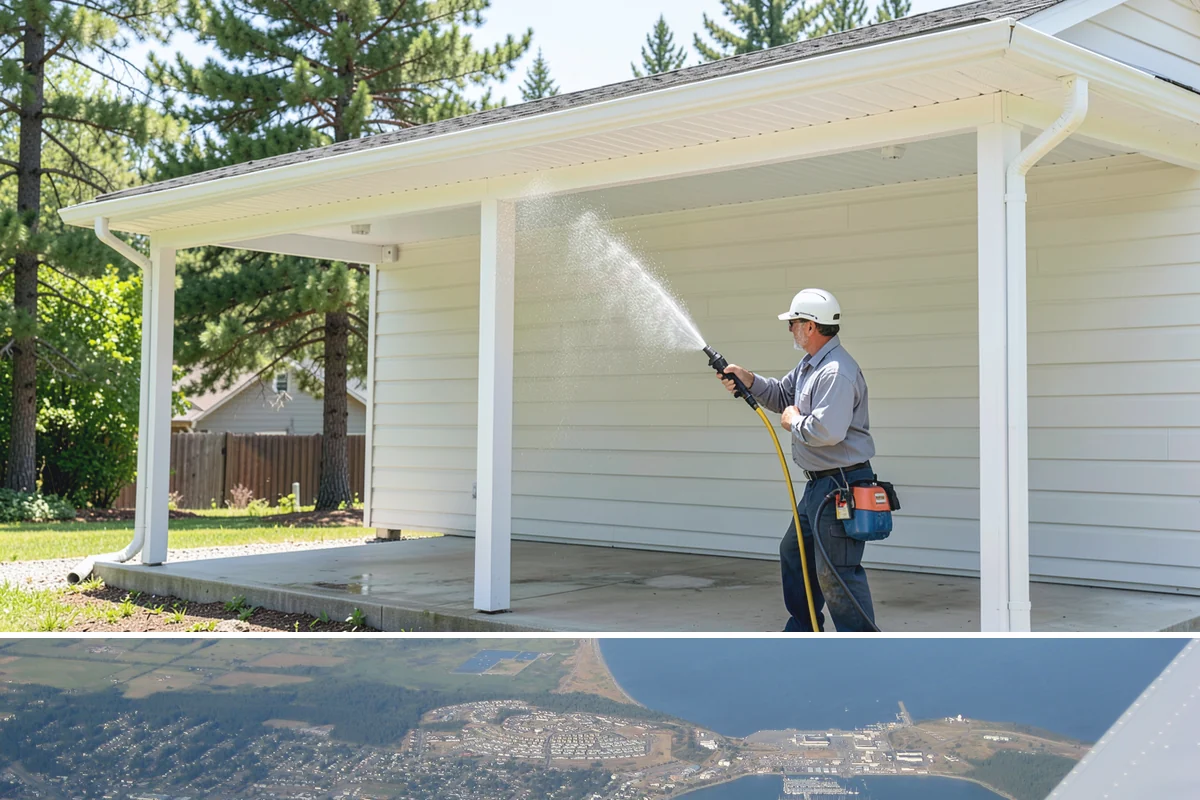 Bar & Restaurant Patio Cleaning in Oak Harbor, Island County, WA - A thorough spring cleaning readies patios for peak outdoor dining, with regular touch-ups through the summer season.