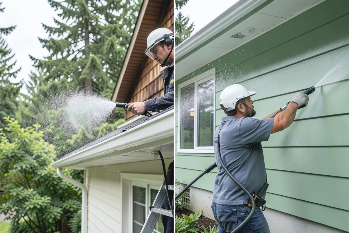 Bar & Restaurant Patio Cleaning in Renton, King County, WA - Pre-treat greasy zones and around table and bar areas