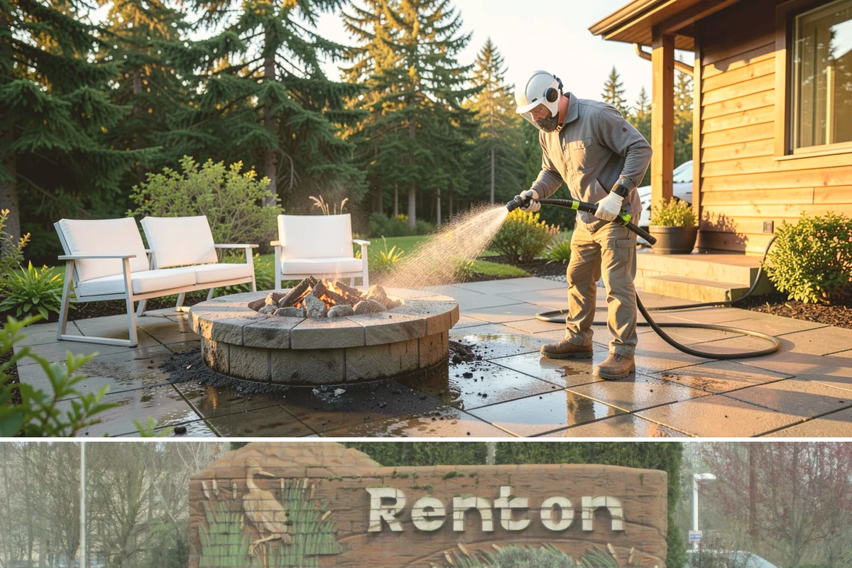 Bar & Restaurant Patio Cleaning in Renton, King County, WA - A thorough spring cleaning readies patios for peak outdoor dining, with regular touch-ups through the summer season.