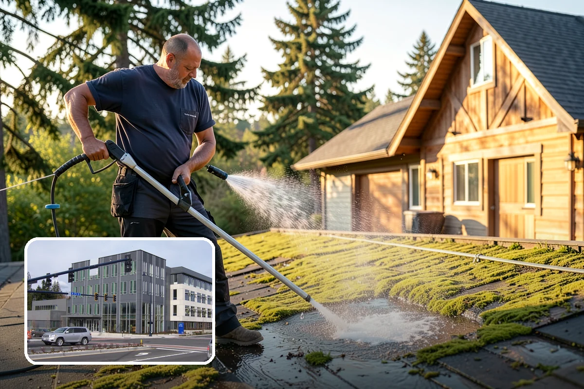 Bar & Restaurant Patio Cleaning in Shoreline, King County, WA - Breaks down grease and sugar ground into patio surfaces