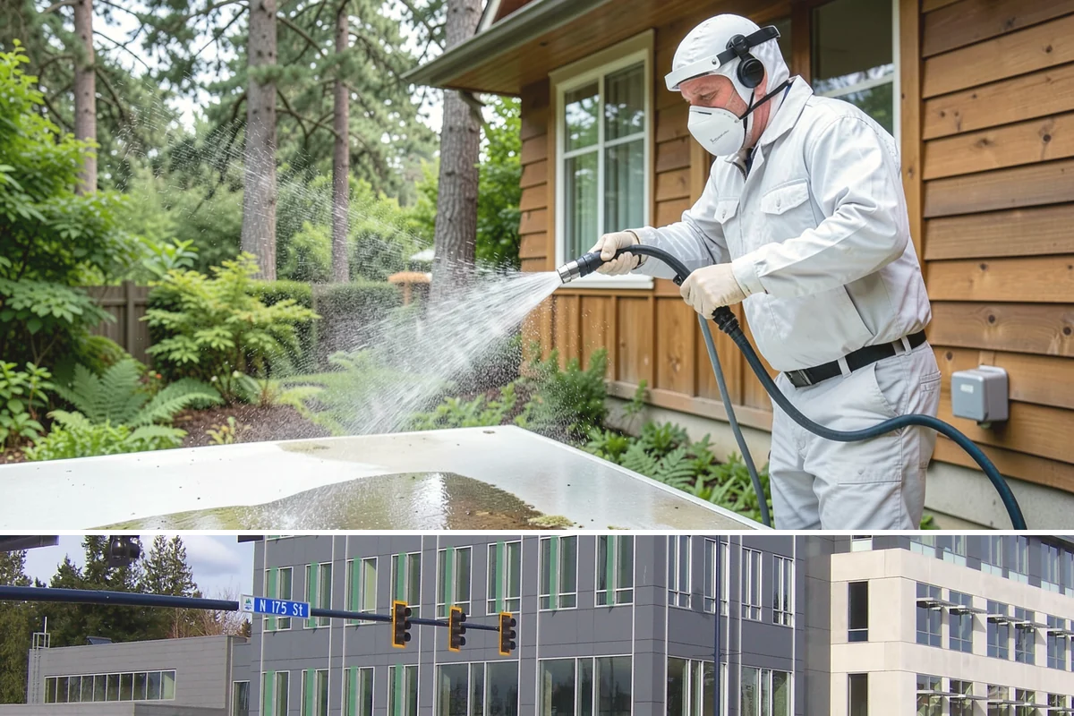 Bar & Restaurant Patio Cleaning in Shoreline, King County, WA - A thorough spring cleaning readies patios for peak outdoor dining, with regular touch-ups through the summer season.