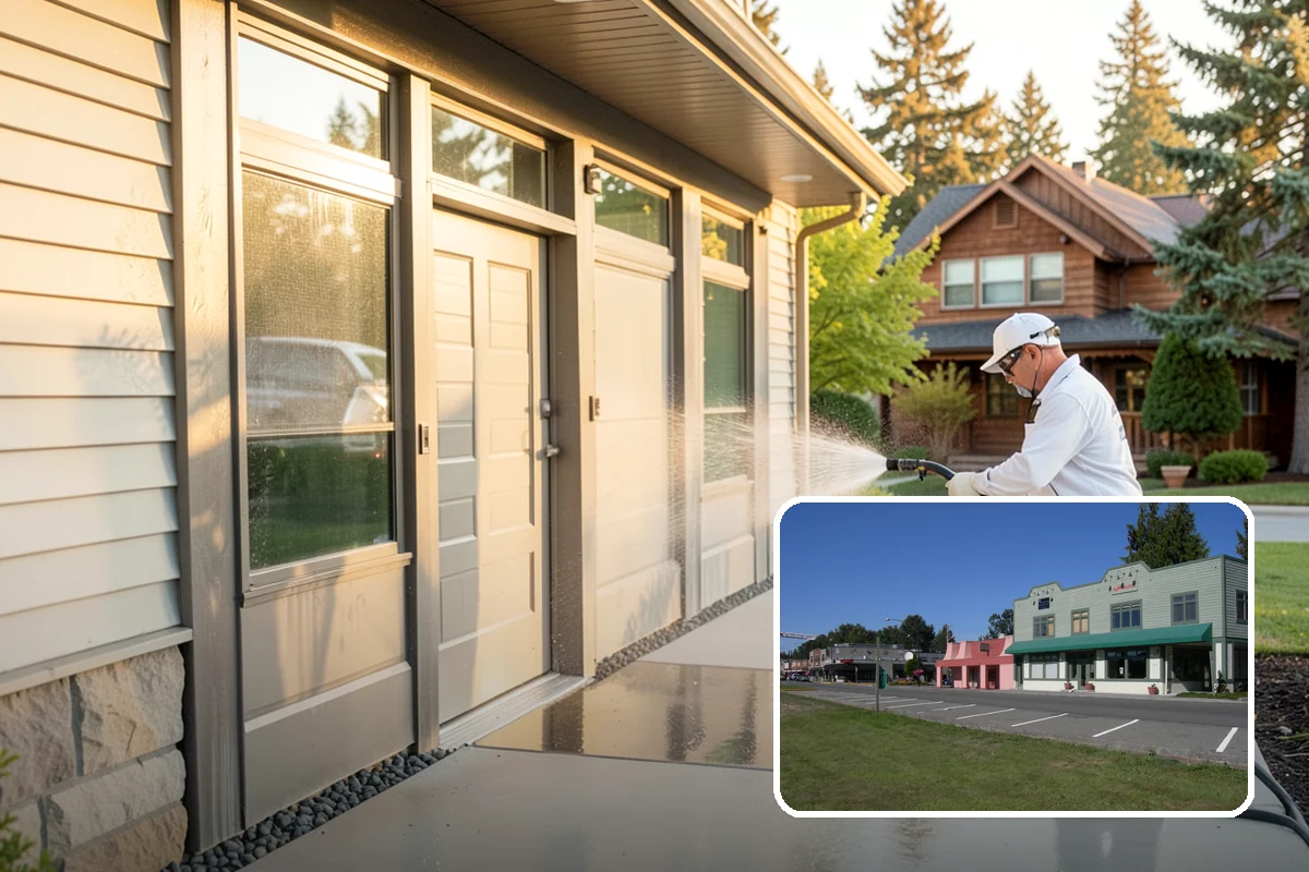 Bar & Restaurant Patio Cleaning in Snoqualmie, King County, WA - Breaks down grease and sugar ground into patio surfaces