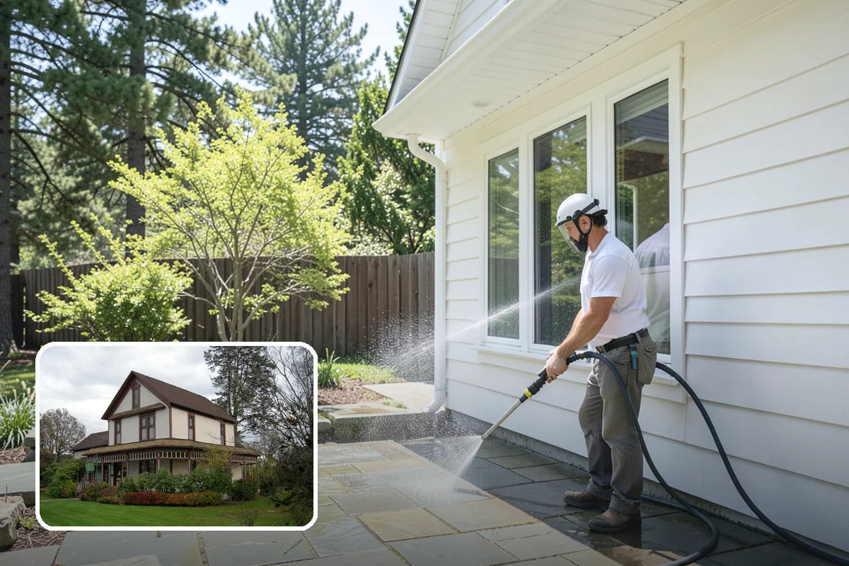 Bar & Restaurant Patio Cleaning in Sumner, Pierce County, WA - Breaks down grease and sugar ground into patio surfaces