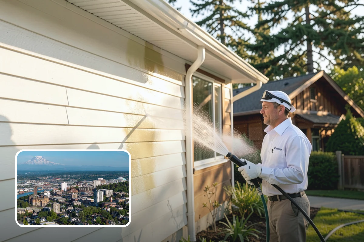 Bar & Restaurant Patio Cleaning in Tacoma, Pierce County, WA - Breaks down grease and sugar ground into patio surfaces