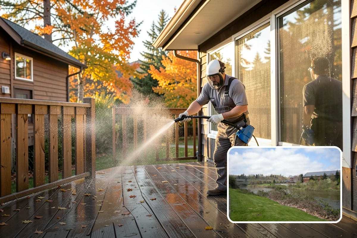 Bar & Restaurant Patio Cleaning in Tukwila, King County, WA - Breaks down grease and sugar ground into patio surfaces