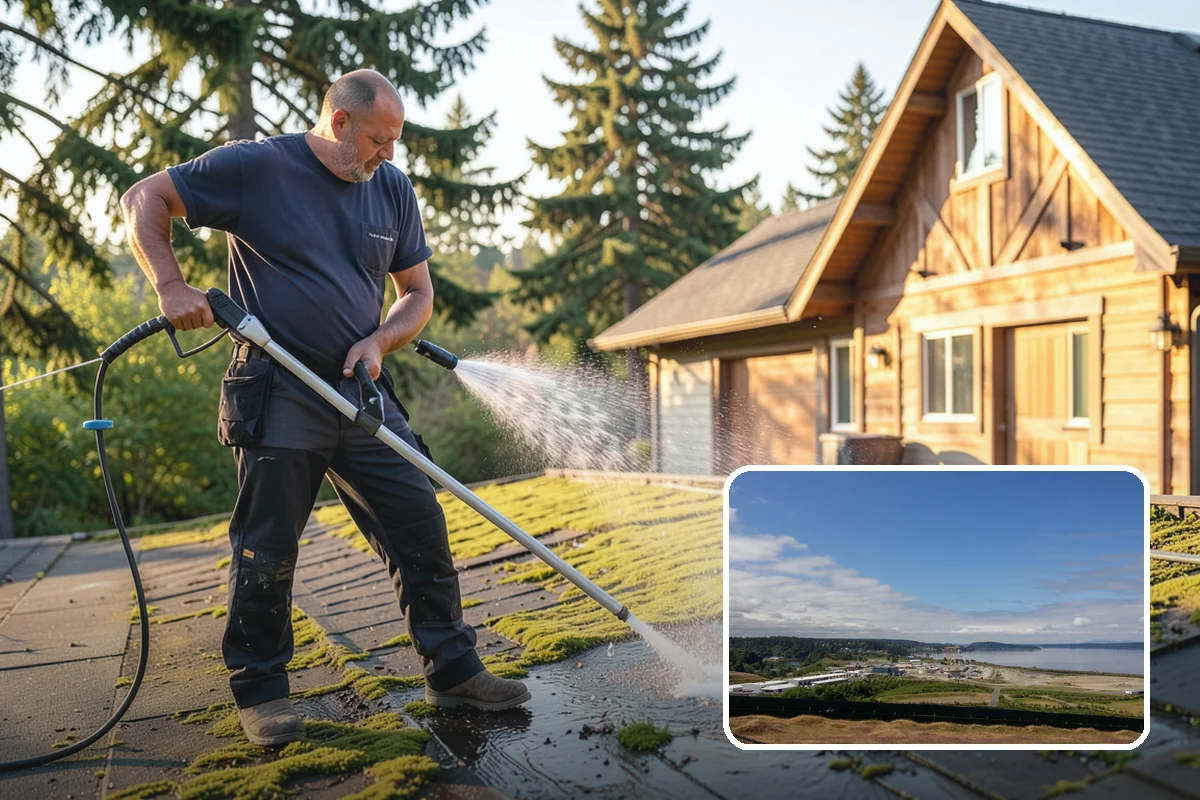 Bar & Restaurant Patio Cleaning in University Place, Pierce County, WA - Breaks down grease and sugar ground into patio surfaces