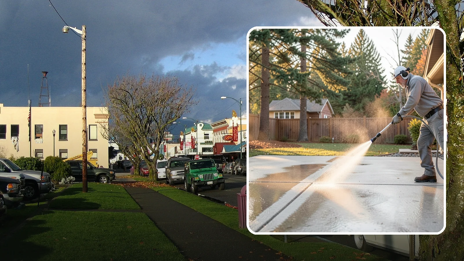 Basement Floor Cleaning in Arlington, Snohomish County, WA - Clean and deodorize damp basement concrete to control the musty buildup common in Washington's wet climate.