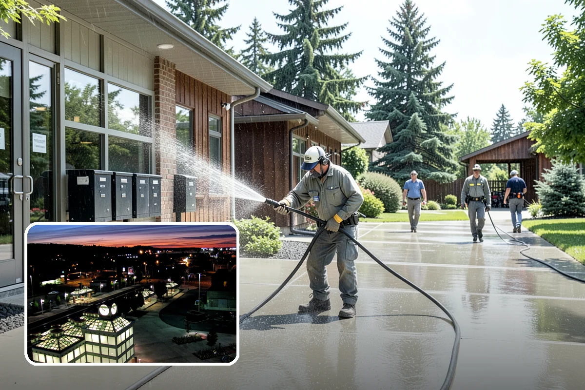 Basement Floor Cleaning in Auburn, King County, WA - Attacks the mildew and musty smell driven by below-grade damp