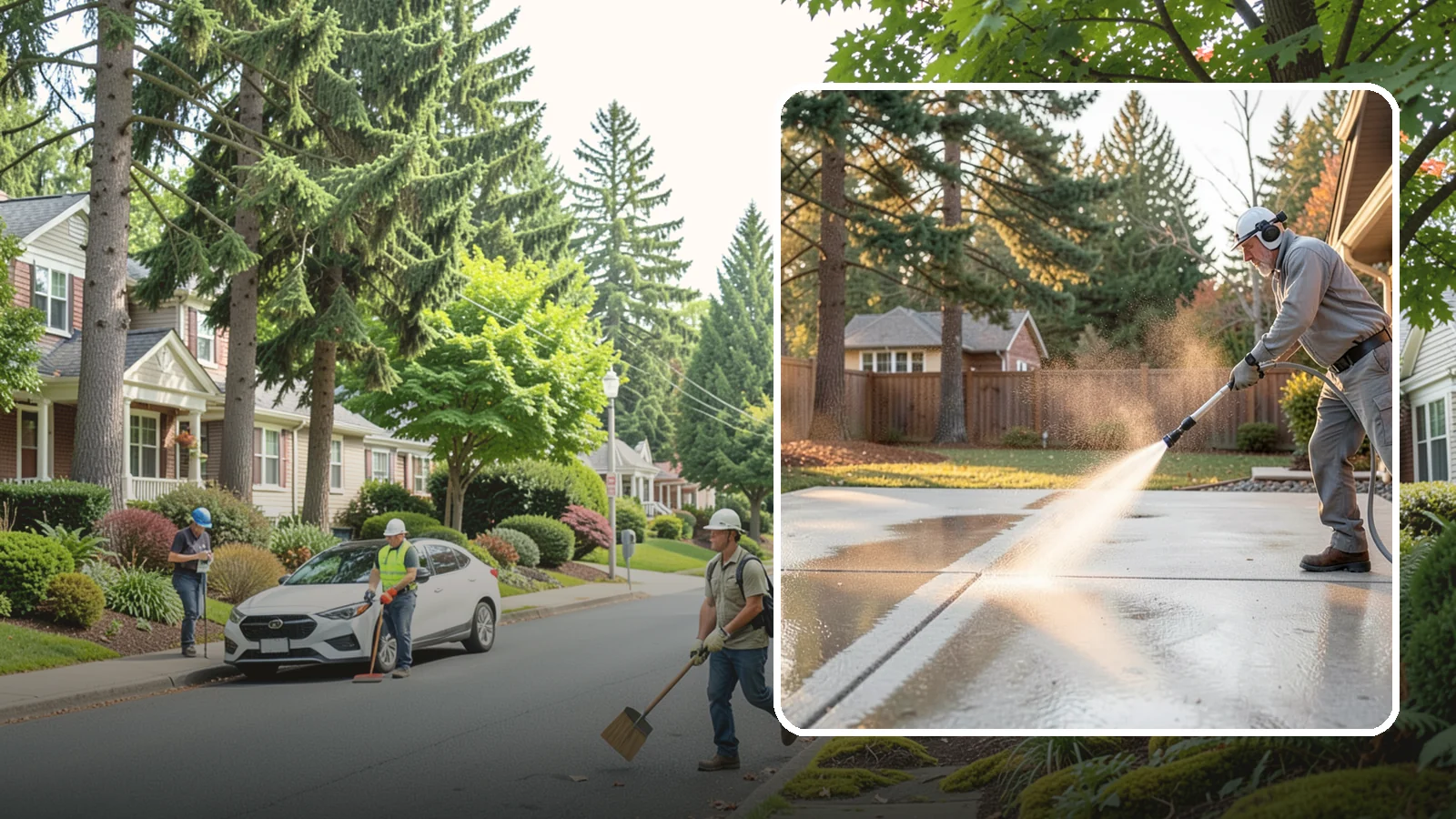Basement Floor Cleaning in Beaux Arts Village, King County, WA - Clean and deodorize damp basement concrete to control the musty buildup common in Washington's wet climate.