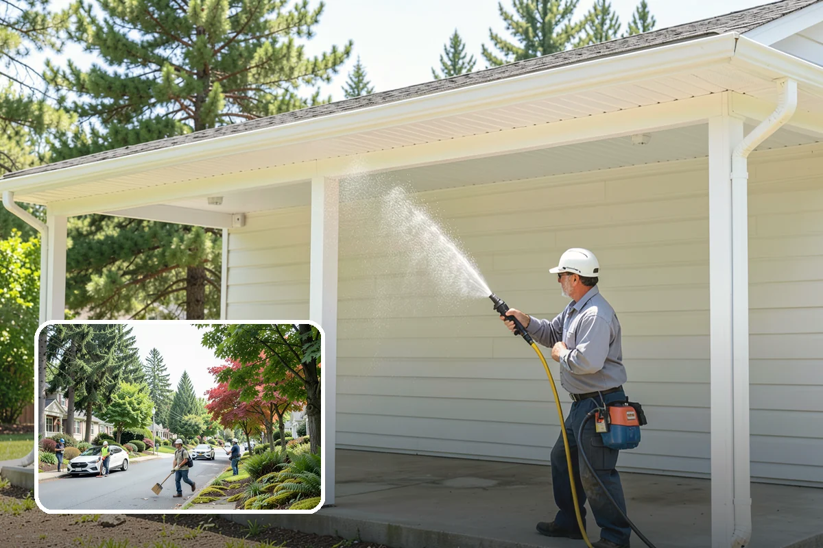 Basement Floor Cleaning in Beaux Arts Village, King County, WA - Attacks the mildew and musty smell driven by below-grade damp
