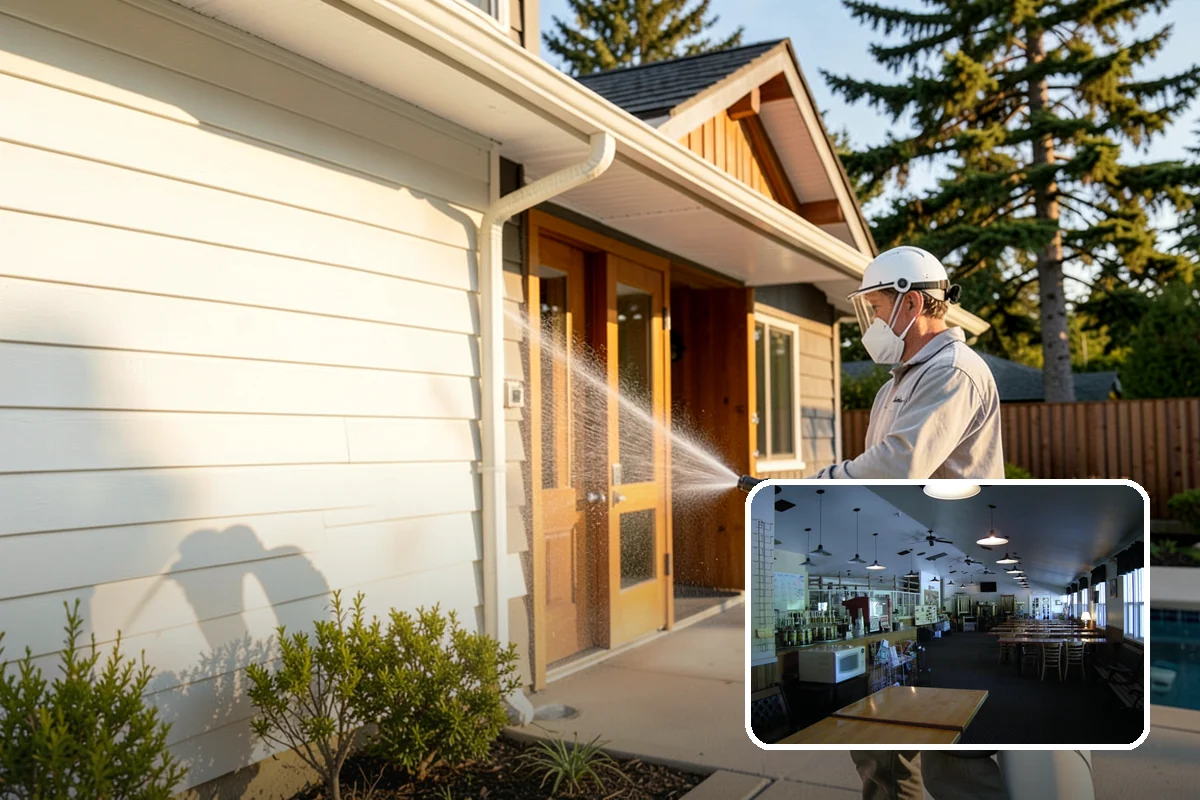 Basement Floor Cleaning in Black Diamond, King County, WA - Attacks the mildew and musty smell driven by below-grade damp