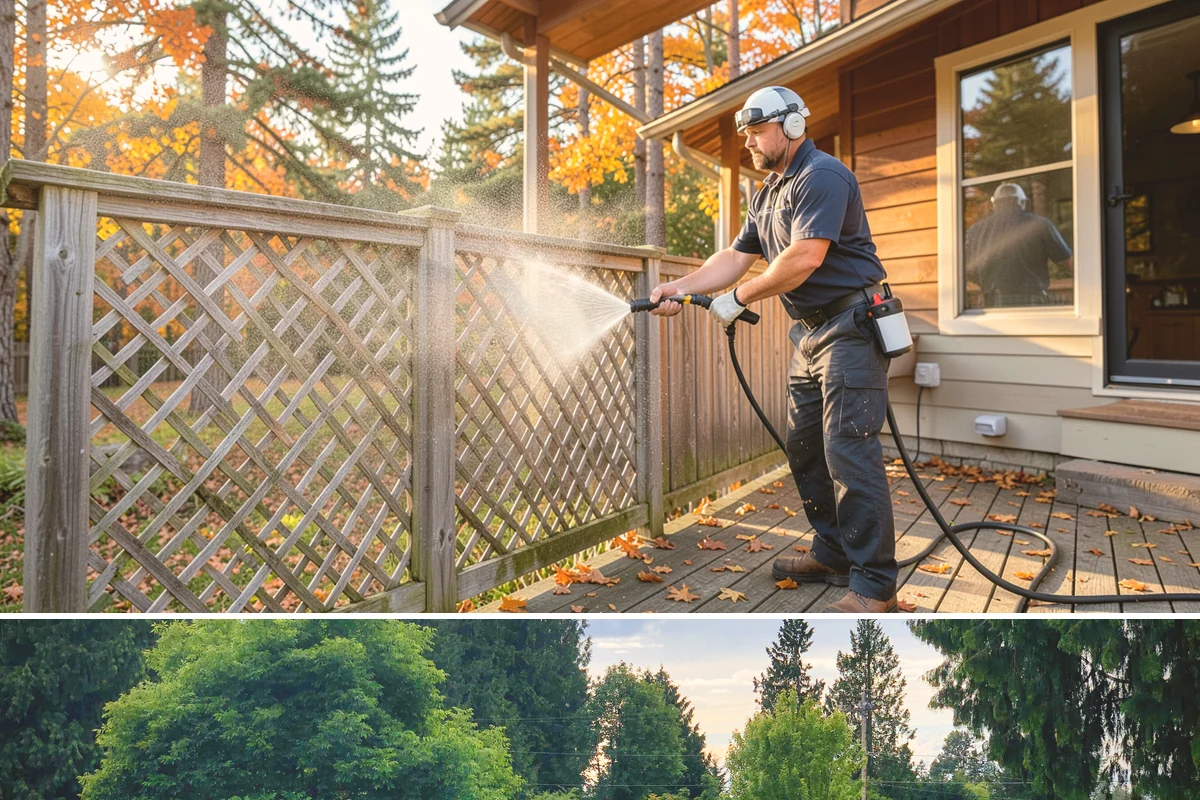 Basement Floor Cleaning in Bonney Lake, Pierce County, WA - Cleaning during the drier summer months lets the space ventilate and dry faster, which is important for below-grade concrete...