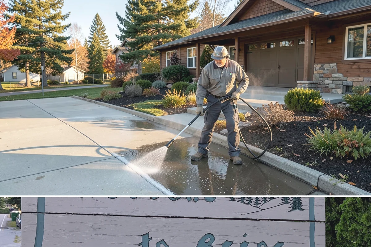Basement Floor Cleaning in Brier, Snohomish County, WA - Cleaning during the drier summer months lets the space ventilate and dry faster, which is important for below-grade concrete...
