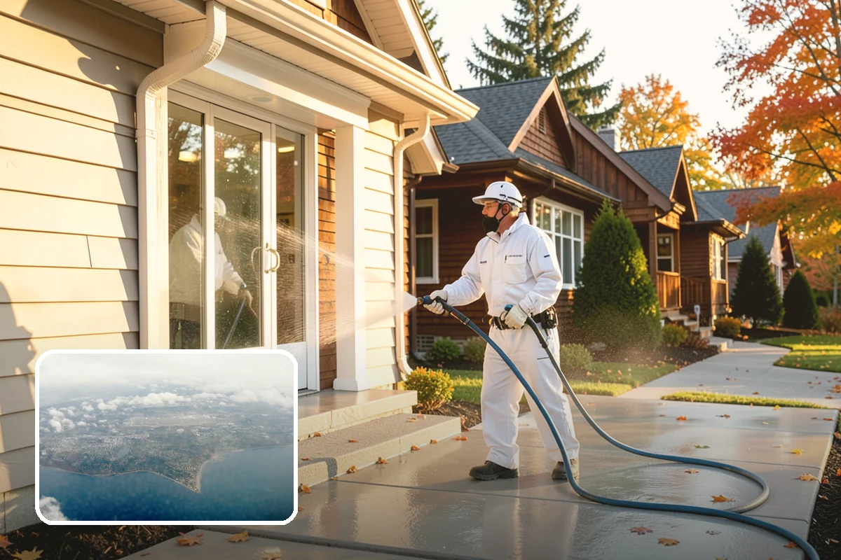 Basement Floor Cleaning in Burien, King County, WA - Attacks the mildew and musty smell driven by below-grade damp