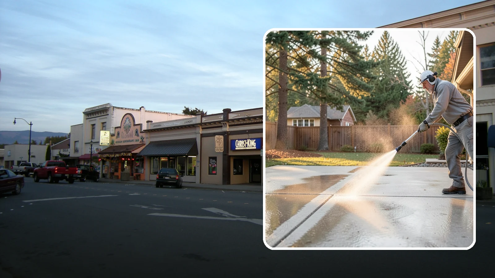 Basement Floor Cleaning in Burlington, Skagit County, WA - Clean and deodorize damp basement concrete to control the musty buildup common in Washington's wet climate.