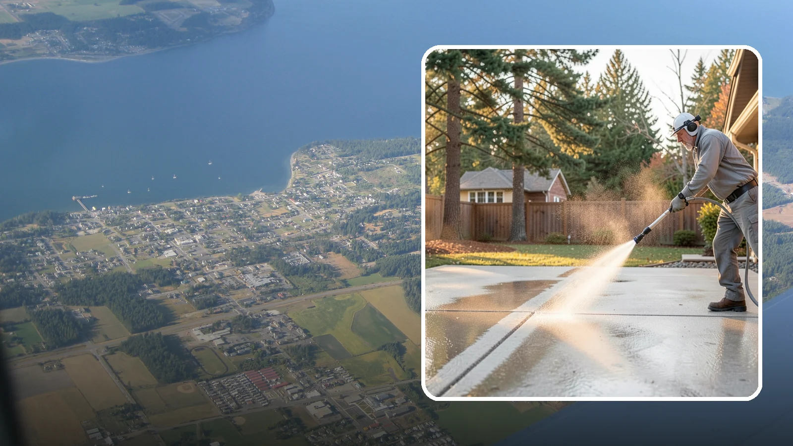 Basement Floor Cleaning in Coupeville, Island County, WA - Clean and deodorize damp basement concrete to control the musty buildup common in Washington's wet climate.