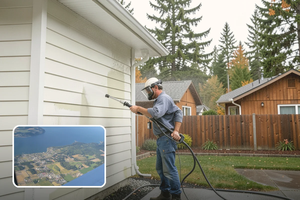 Basement Floor Cleaning in Coupeville, Island County, WA - Attacks the mildew and musty smell driven by below-grade damp