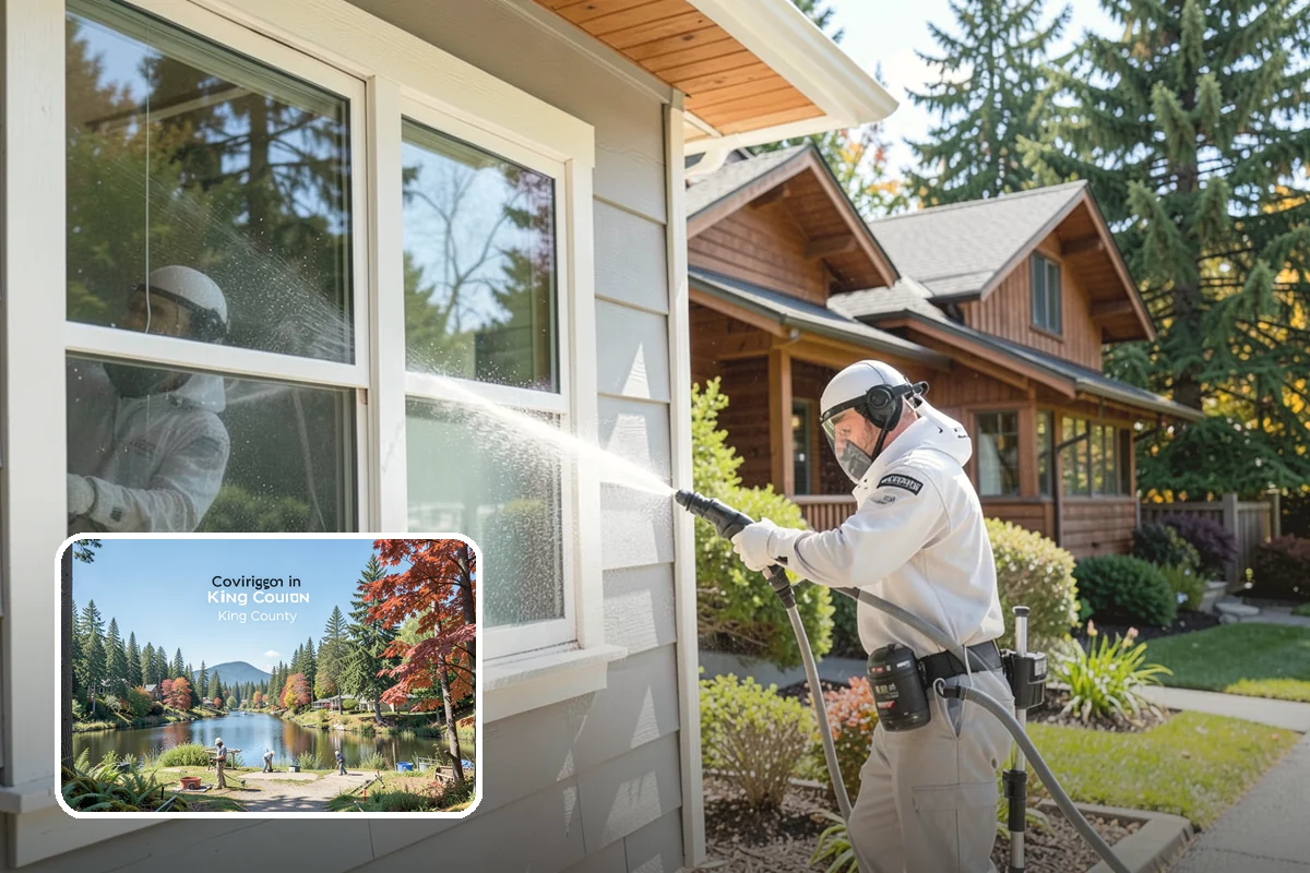 Basement Floor Cleaning in Covington, King County, WA - Attacks the mildew and musty smell driven by below-grade damp