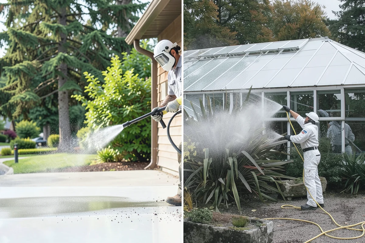 Basement Floor Cleaning in Des Moines, King County, WA - Assess drainage and remove stored items from the work zone