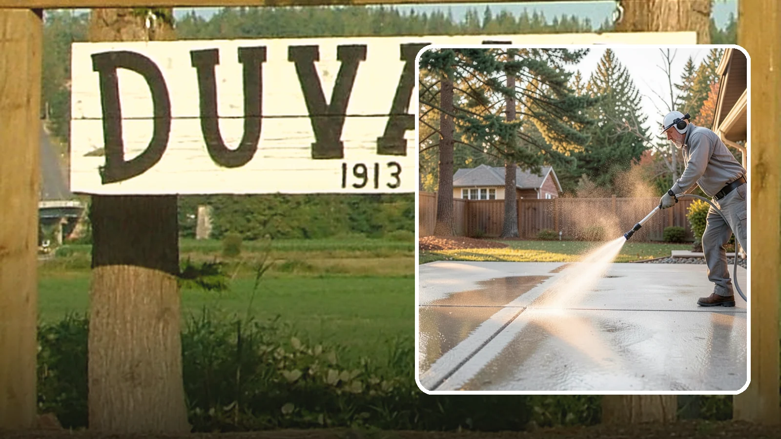 Basement Floor Cleaning in Duvall, King County, WA - Clean and deodorize damp basement concrete to control the musty buildup common in Washington's wet climate.