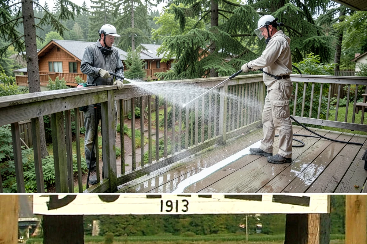Basement Floor Cleaning in Duvall, King County, WA - Cleaning during the drier summer months lets the space ventilate and dry faster, which is important for below-grade concrete...