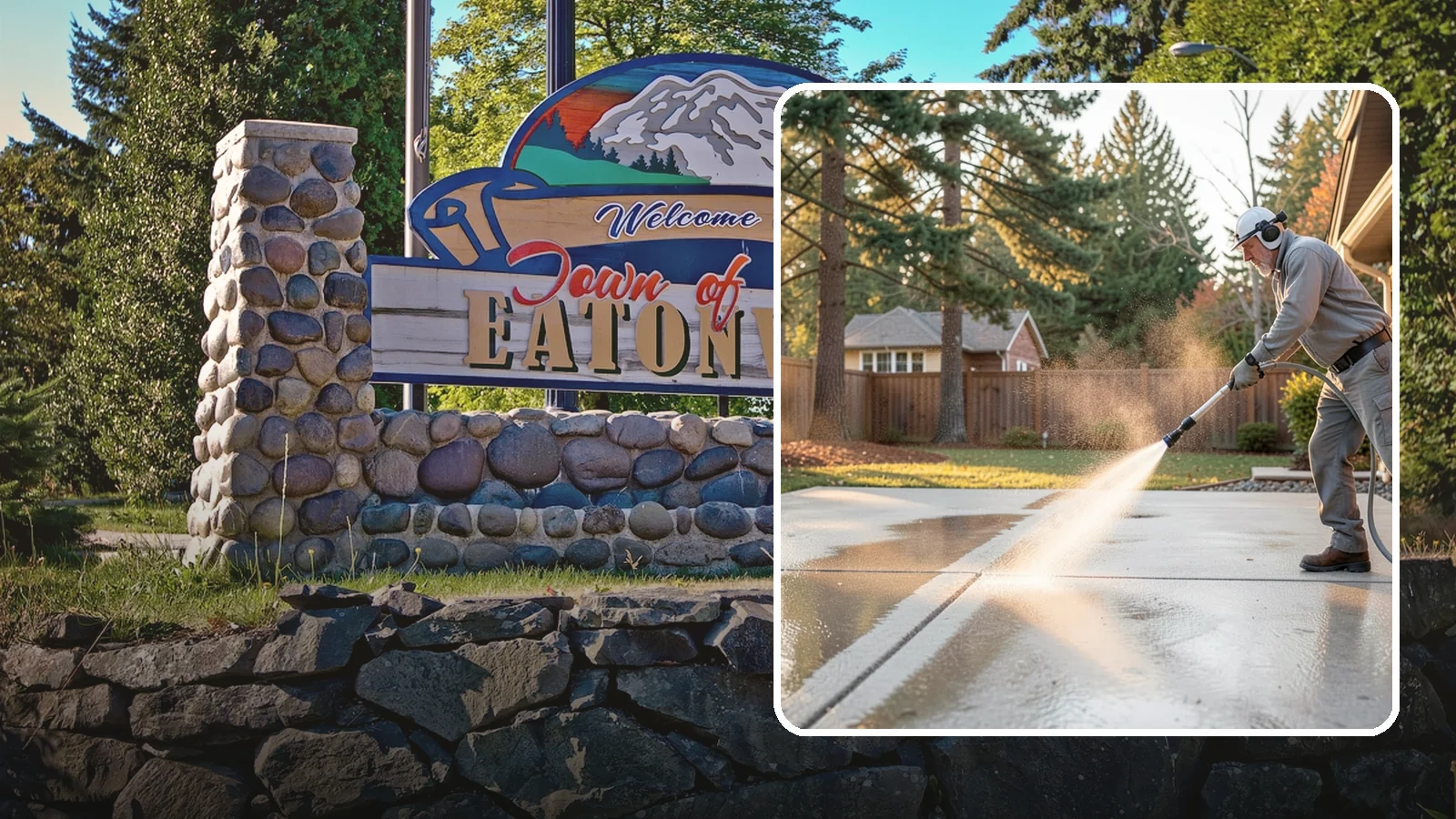 Basement Floor Cleaning in Eatonville, Pierce County, WA - Clean and deodorize damp basement concrete to control the musty buildup common in Washington's wet climate.