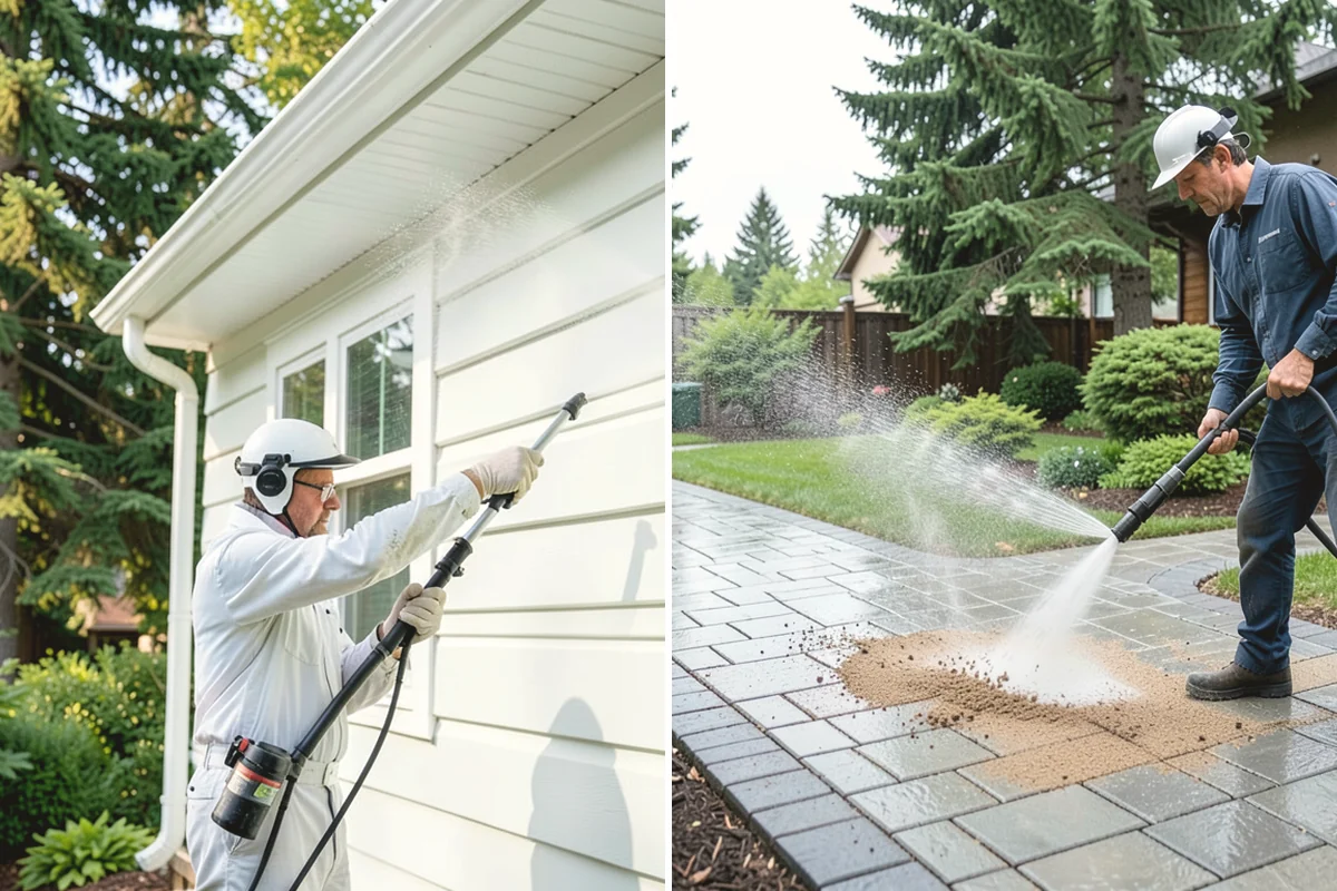 Basement Floor Cleaning in Edgewood, Pierce County, WA - Assess drainage and remove stored items from the work zone